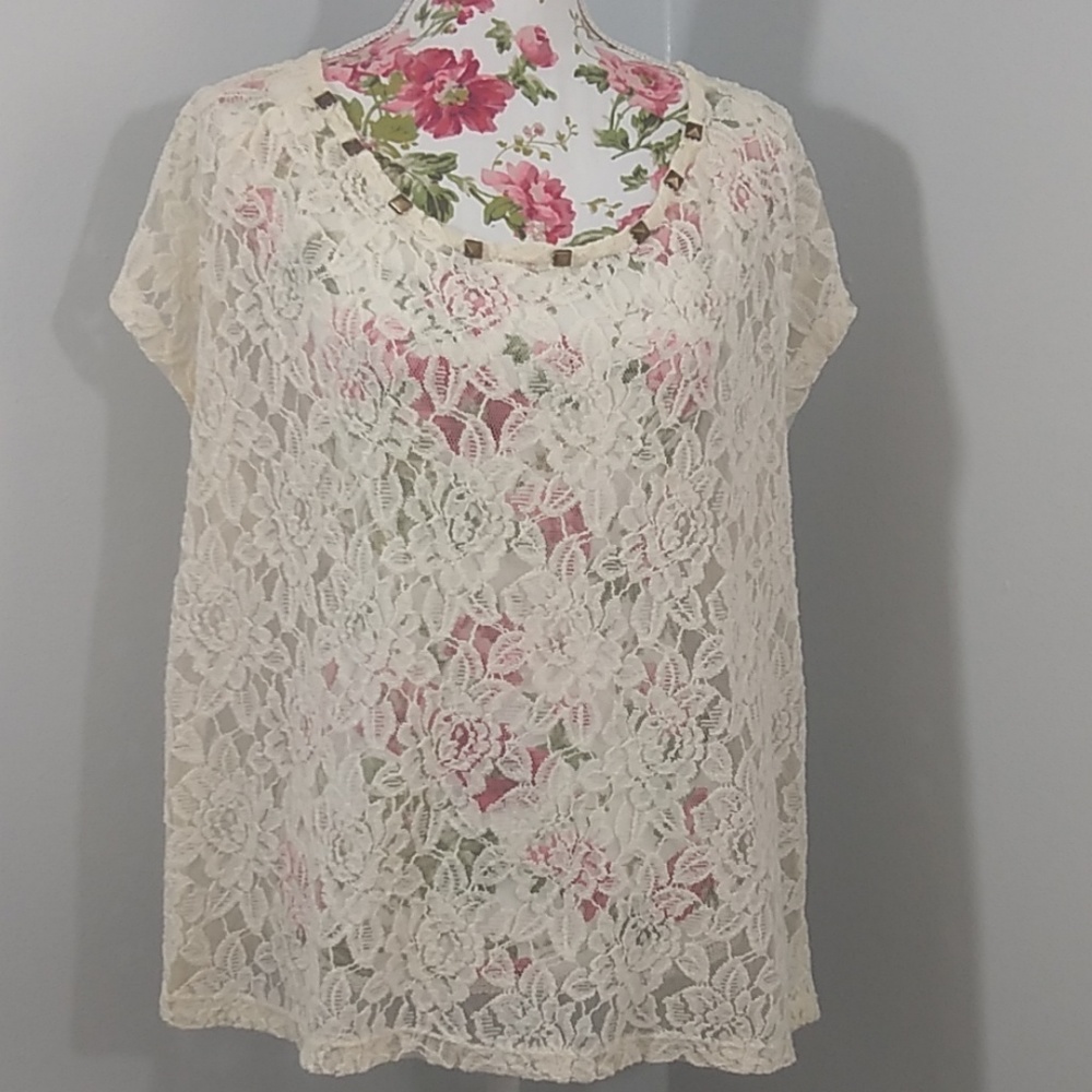 Torrid Full Lace Blouse